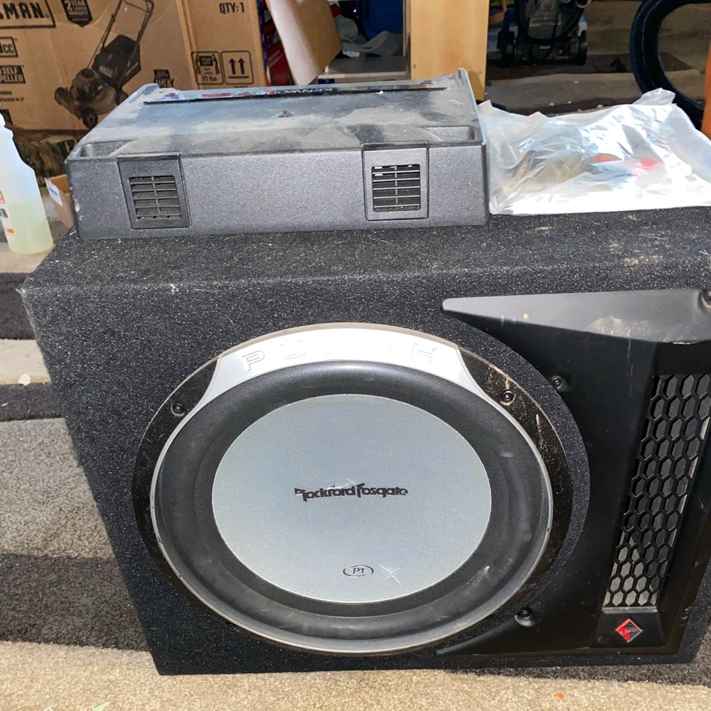 Car subwoofer